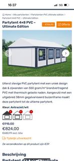 Party tent professioneel 4x8 in doos, Tuin en Terras, Partytenten, Ophalen, Partytent, Nieuw, 2 meter of meer