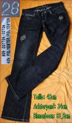 Nieuwe flared gothic GUESS PREMIUM jeans broek maat 28 (S), Nieuw, W28 - W29 (confectie 36), Ophalen of Verzenden, Guess