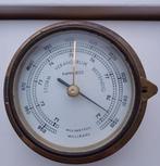 oude barometer scheepsklok hygrometer van messing, Ophalen of Verzenden, Gebruikt, Barometer