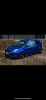 Ford Fiesta ST150 2007 199.000km / Stoelverw/Airco / Militek, Voorwielaandrijving, Blauw, Leder en Stof, 49 €/maand