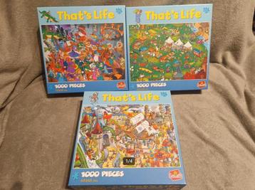 That's life puzzel 1000 stukjes Goliath puzzels puzzle nieuw beschikbaar voor biedingen