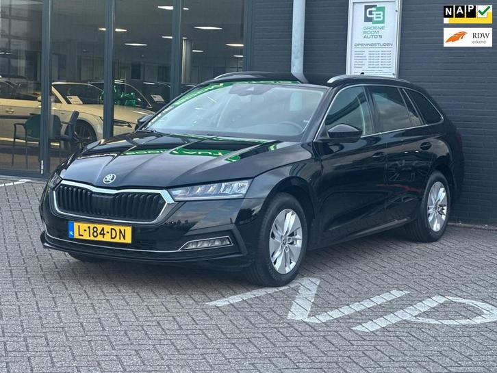 Skoda Octavia Combi 1.0 e-TSI Business Edition/APP-CONNECT/N, Auto's, Skoda, Bedrijf, Te koop, Octavia, ABS, Adaptive Cruise Control