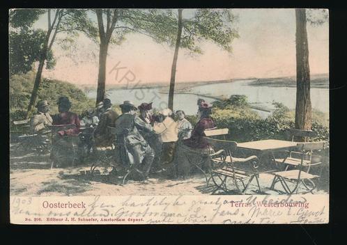 Oosterbeek – Terras Westerbouwing - KRST005-3117, Verzamelen, Ansichtkaarten | Nederland, Gelopen, Gelderland, Voor 1920, Verzenden