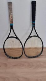 2 Dunlop tennisrackets, Sport en Fitness, Tennis, Racket, Gebruikt, Dunlop, Ophalen