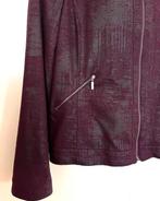 Witteveen suèdelook jasje maat 44[v], Kleding | Dames, Paars, Maat 42/44 (L), Ophalen of Verzenden, Zo goed als nieuw