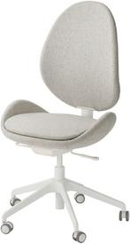 ikea HATTEFJÄLL bureaustoel, Ophalen, Gaming bureaustoel, Wit, Zo goed als nieuw