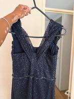 Blauwe Glitter Jurk maat S, Kleding | Dames, Blauw, Ophalen of Verzenden, Zo goed als nieuw, Maat 36 (S)