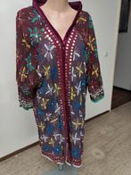 Izuskan kimono xl one size Ibiza geborduurde kimono dress, Izuskan, Ophalen of Verzenden, Gedragen