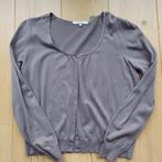 Vestje Zenggi, taupe/beige, maat 4, L, 40/42, in goede staat, Kleding | Dames, Truien en Vesten, ZENGGI, Bruin, Verzenden, Maat 42/44 (L)