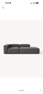 Westwing lennon bank, Ophalen, Zo goed als nieuw, Rechthoekig, 125 cm of meer