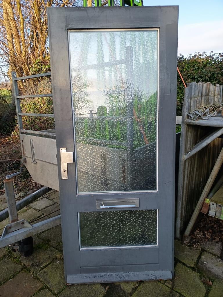 Voordeur 91.5x211.5, Ophalen, Gebruikt, 80 tot 100 cm, Buitendeur
