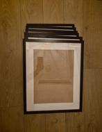 Fotolijst Ikea Ribba zwart 42x52 (6 stuks), Ophalen, Gebruikt