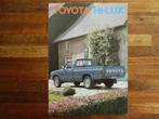 Toyota Hi-Lux (1979), Boeken, Auto's | Folders en Tijdschriften, Nieuw, Toyota, Verzenden