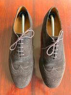 Van Bommel, Suede Brogues 44/45 UK10H Greve Lier Avang, Kleding | Heren, Schoenen, Ophalen of Verzenden, Gedragen, Bruin