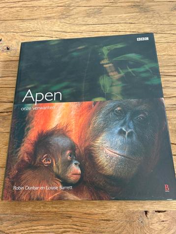 Apen: Onze Verwanten - Prachtig Natuurboek beschikbaar voor biedingen
