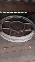 Oude ronde houten deur / raam, Ophalen, Gebruikt, Binnendeur, 200 tot 215 cm