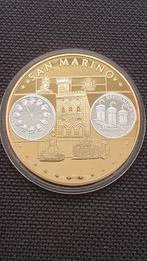 Medaille San Marino 2002, Ophalen of Verzenden, Overige materialen, Buitenland