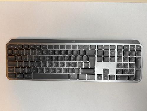 Logitech MX Keys, Computers en Software, Toetsenborden, Zo goed als nieuw, Qwerty, Draadloos, Ergonomisch, Multimediatoetsen, Ophalen of Verzenden