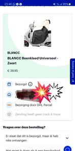 Universeel beenkleed voor scooter,nieuw, Ophalen of Verzenden, Nieuw