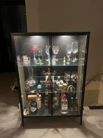 IKEA RUDSTA Vitrinekast - 80x37x120 cm, Huis en Inrichting, Kasten | Vitrinekasten, Ophalen, 100 tot 150 cm, 50 tot 100 cm, 25 tot 50 cm