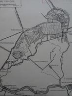 litho plattegrond Noord- Zuideinder plas, Nieuwkoop, Woerden, Antiek en Kunst, Verzenden