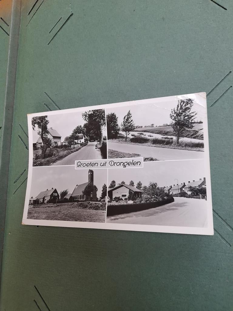 Fotoansichtkaart uit Drongelen jaren 70, Ophalen of Verzenden, 1960 tot 1980, Gelopen, Noord-Brabant