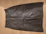 Echt lederen rok, Kleding | Dames, Rokken, Zwart, Ophalen of Verzenden, Zo goed als nieuw, Maat 36 (S)