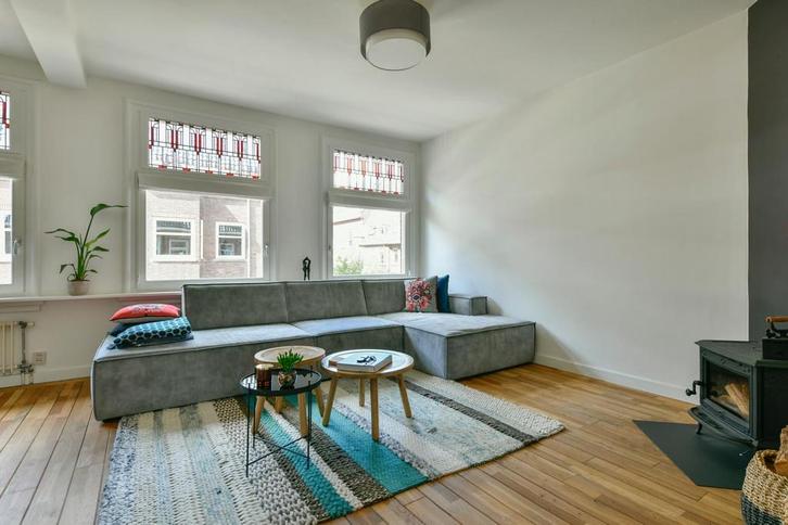 Troubadour Hoekbank - 3.5m, Huis en Inrichting, Banken | Bankstellen, Zo goed als nieuw, Hoekbank, Vierpersoons of meer, 300 cm of meer