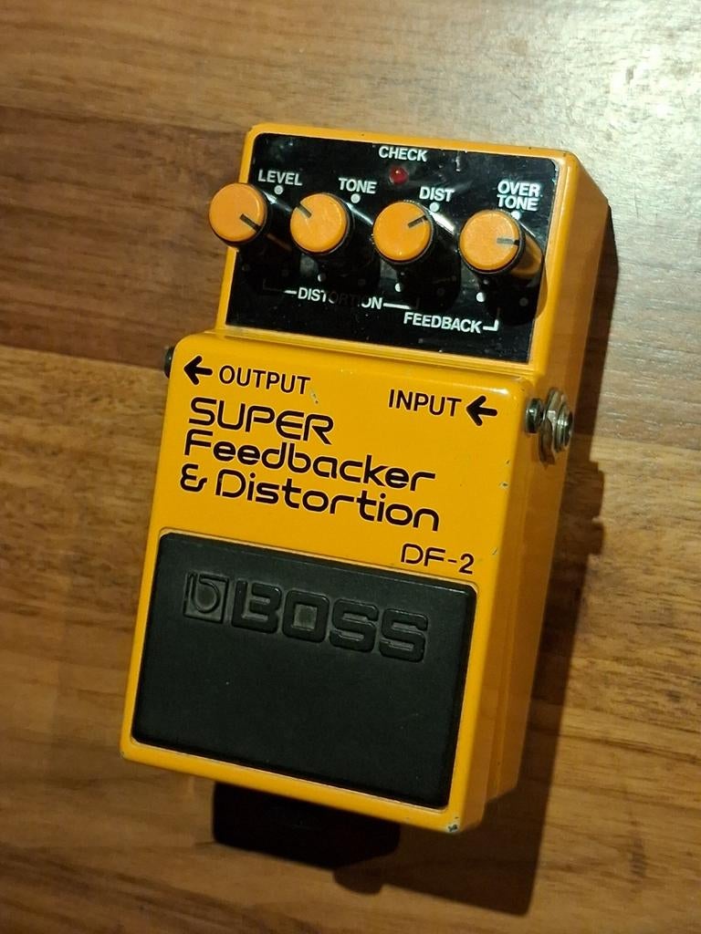 Boss DF-2 Super Feedbacker & Distortion Pedaal (1987!), Ophalen of Verzenden, Gebruikt, Distortion, Overdrive of Fuzz
