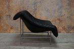 ZGANieuw zwarte leren Montis Butterfly design chair, Huis en Inrichting, Montis, Design, Montis, 75 tot 100 cm