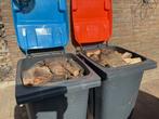 Open haardhout. twee containers., Tuin en Terras, Haardhout, Minder dan 3 m³, Ophalen of Verzenden