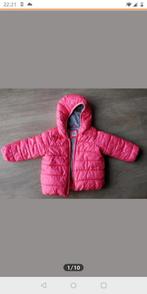Gap winterjas jas maat 80 / 12-18 maanden roze witte stip, Gebruikt, Meisje, Ophalen of Verzenden, Jasje