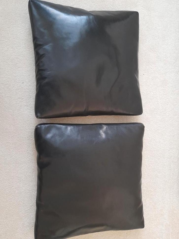 Leren Armkussens Montis Axel. Originelen., Huis en Inrichting, Banken | Bankstellen, Zo goed als nieuw, 75 tot 100 cm, Ophalen of Verzenden