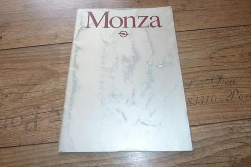 Folder Opel Monza, Boeken, Auto's | Folders en Tijdschriften, Gelezen, Opel, Ophalen of Verzenden