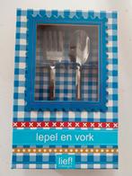 Lief! lifestyle kinderbestekje lepel en vork, Nieuw, Ophalen of Verzenden, Rvs of Chroom, Vaatwasserbestendig