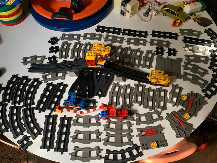 Lego Duplo trein onderdelen veel rails brug wissels etc, Kinderen en Baby's, Speelgoed | Duplo en Lego, Duplo, Ophalen of Verzenden