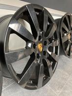 20'' zwarte originele Porsche Cayenne velgen 5x130 7PA 601 0, Auto-onderdelen, Banden en Velgen, Gebruikt, Velg(en), -, -