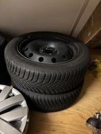 Fiat 500 Winterbanden met originele wieldoppen, Ophalen, Gebruikt, Overige, Banden en Velgen