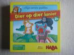 LEUK: Dier op Dier Junior - KINDERSPEL, Een of twee spelers, Ophalen, Gebruikt, HABA
