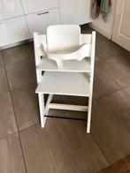 Stokke tripp trapp met witte of aqua Babyset, Kinderen en Baby's, Kinderstoelen, Ophalen, Zo goed als nieuw, Meegroeistoel