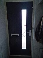 Te Koop. zo goed als nieuwe voordeur, Ophalen, 80 tot 100 cm, 200 tot 215 cm, Glas