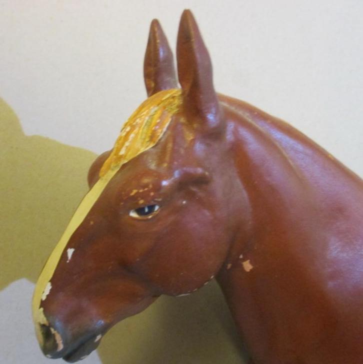 vintage model van paard uit slagerij beenhouwerij school 2, Antiek en Kunst, Curiosa en Brocante, Ophalen