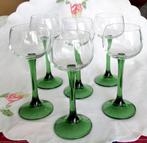 Vintage Luminarc France set van zes wijnglazen, nieuw uit 90, Antiek en Kunst, Antiek | Glas en Kristal, Ophalen of Verzenden