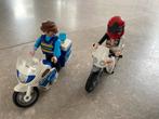 Playmobil city - Politie Motor & Crossmotor, Ophalen of Verzenden, Zo goed als nieuw, Jongen of Meisje