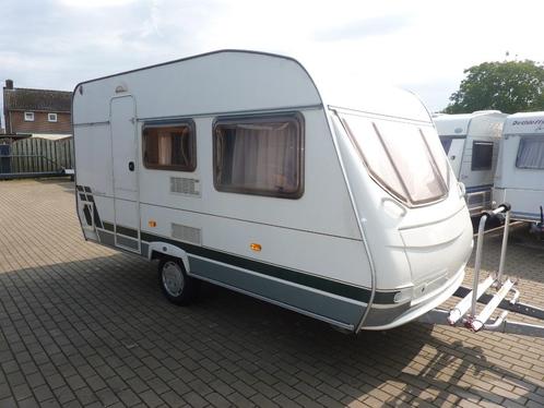 Chateau Calista 390 TZF + Voortent + Fietsendrager, Caravans en Kamperen, Caravans, Bedrijf, tot en met 4, 750 - 1000 kg, Treinzit