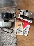 Collectie van 7 Analoge Camera's - Canon, Voigtlander, Fuji, Ophalen of Verzenden, Gebruikt, Compact, Canon