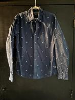 SCOTCH & SODA overhemd maat M, Verzenden, Zo goed als nieuw, Blauw, Halswijdte 39/40 (M)