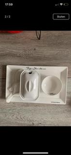 3 serveerborden riviera maison, Huis en Inrichting, Keuken | Servies, Ophalen of Verzenden, Zo goed als nieuw, Glas, Overige stijlen