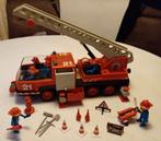 Playmobil 3525, Vintage brandweer ladderwagen (1981), Kinderen en Baby's, Speelgoed | Playmobil, Gebruikt, Ophalen of Verzenden