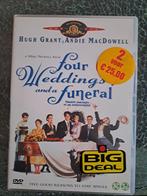Four weddings and a funeral (dvd), Alle leeftijden, Ophalen of Verzenden, 1980 tot heden, Zo goed als nieuw